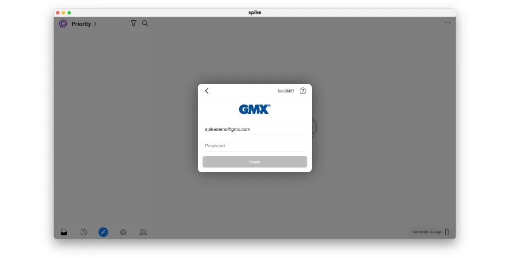 Add GMX Email to Mac