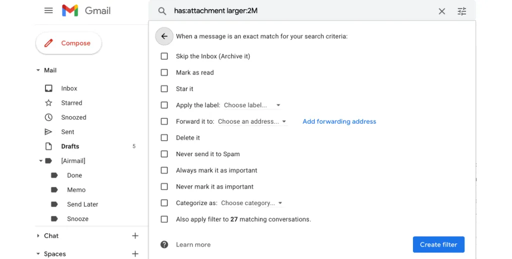 Cleaning Your Gmail Inbox