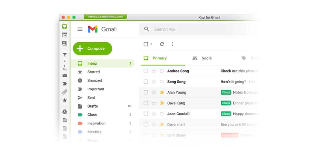 gmail app for office 365 desktop