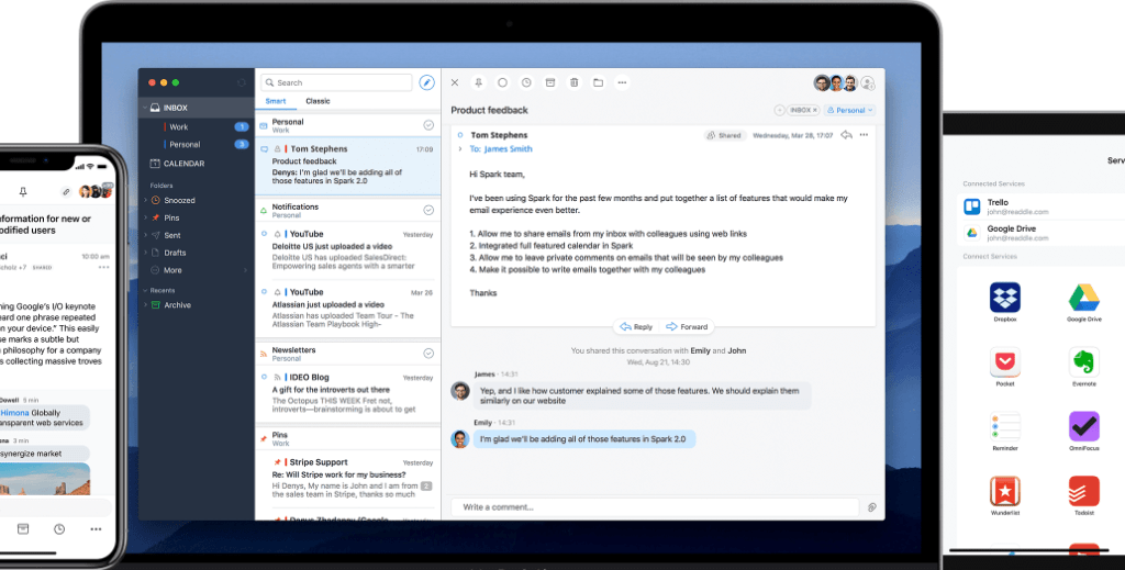 best email client for mac themes